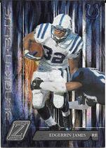 2005 Donruss Zenith Black 'N Blue Silver #BB9 Edgerrin James