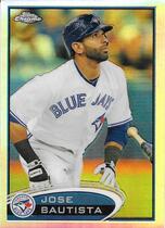 2012 Topps Chrome Refractors #140 Jose Bautista