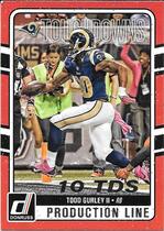 2016 Donruss Production Line Touchdowns #4 Todd Gurley