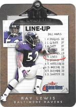 2001 Fleer Game Time Eleven-Up #14E Ray Lewis