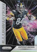 2016 Panini Prizm Illumination Prizm #9 Antonio Brown