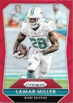 2015 Panini Prizm Prizm Red #163 Lamar Miller