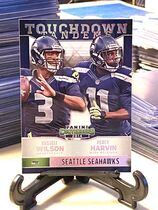 2014 Panini Contenders Touchdown Tandems #16 Percy Harvin|Russell Wilson