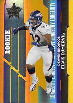2006 Leaf Rookies and Stars Longevity Gold Parallel #136 Elvis Dumervil