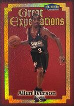1998 Fleer Tradition Great Expectations #7GE Allen Iverson