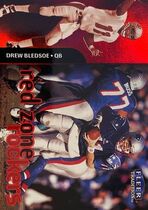 1998 Fleer Tradition Red Zone Rockers #2RR Drew Bledsoe
