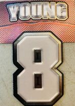 1997 Pacific Big Number Die Cuts #20 Steve Young