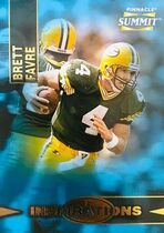 1996 Pinnacle Summit Inspirations #5 Brett Favre