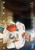 1993 SkyBox Premium Thunder and Lightning #TL3 Keith Jackson|Dan Marino