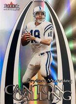 2000 Fleer Mystique Canton Calling #5CC Peyton Manning
