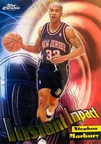 1998 Topps Chrome Instant Impact #3 Stephon Marbury