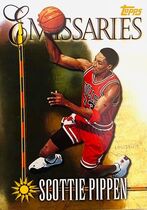 1998 Topps Emissaries #E1 Scottie Pippen
