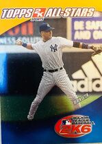 2006 Topps 2K All Stars #1 Derek Jeter
