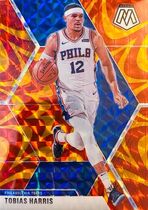 2019 Panini Mosaic Reactive Orange #159 Tobias Harris