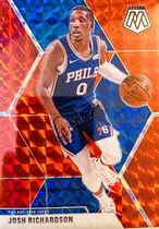 2019 Panini Mosaic Reactive Orange #169 Josh Richardson