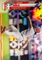2020 Topps Chrome Refractor #199 Aaron Nola