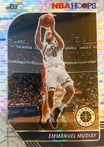 2019 Panini NBA Hoops Premium Stock Box Set Prizm Pulsar #124 Emmanuel Mudiay