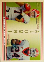 2009 Topps Magic Alumni #AD-SM Knowshon Moreno|Matthew Stafford