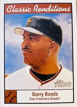 2001 Topps Heritage Classic Renditions #CR3 Barry Bonds