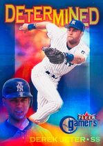 2000 Fleer Gamers Determined #3D Derek Jeter