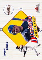 2001 Fleer Tradition Diamond Tribute #4DT Barry Bonds