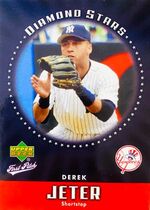 2006 Upper Deck First Pitch Diamond Stars #DS23 Derek Jeter