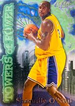 1996 Fleer Towers Of Power #7 Shaquille O'Neal