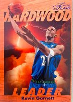 1997 Flair Hardwood Leaders #16 Kevin Garnett