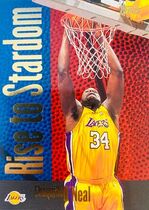 2000 Topps Rise to Stardom #RS10 Shaquille O'Neal