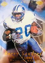 1999 Collectors Edge Advantage Shockwaves #SW8 Barry Sanders