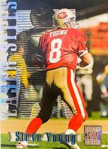 1996 Stadium Club Laser Sites #3 Steve Young