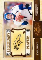2007 Donruss Classics Legendary Players Bronze #28 John Elway