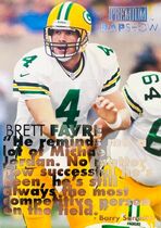 1998 SkyBox Premium Rap Show #4 Brett Favre