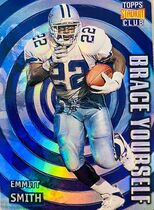 1996 Stadium Club Brace Yourself #BY5 Emmitt Smith