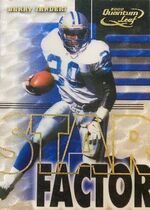 2000 Leaf Quantum Leaf Star Factor #SF20 Barry Sanders