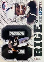 2002 Pacific Heads Update Big Numbers #17 Jerry Rice