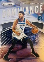 2019 Panini Prizm Dominance #15 Karl-Anthony Towns