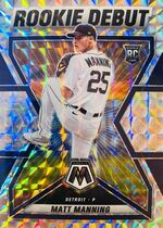 2022 Panini Mosaic Rookie Debut Mosaic #RD-14 Matt Manning