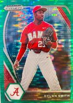 2021 Panini Prizm Draft Picks Green Pulsar Prizm #PDP74 Dylan Smith