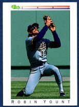 1992 Classic I #T98 Robin Yount