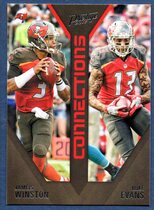2017 Panini Prestige Connections #22 Jameis Winston|Mike Evans