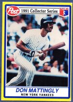 1991 Post Base Set #29 Don Mattingly