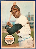 1967 Topps Posters Inserts #19 Frank Robinson