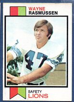 1973 Topps Base Set #306 Wayne Rasmussen