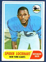 1968 Topps Base Set #83 Spider Lockhart