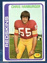 1978 Topps Base Set #495 Chris Hanburger