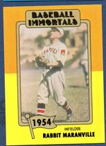1980 TCMA Baseball Immortals #72 Rabbit Maranville