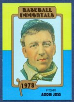1980 TCMA Baseball Immortals #164 Addie Joss