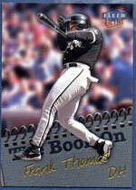 1999 Ultra The Book On #3BO Frank Thomas