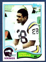 1982 Topps Base Set #397 Ahmad Rashad